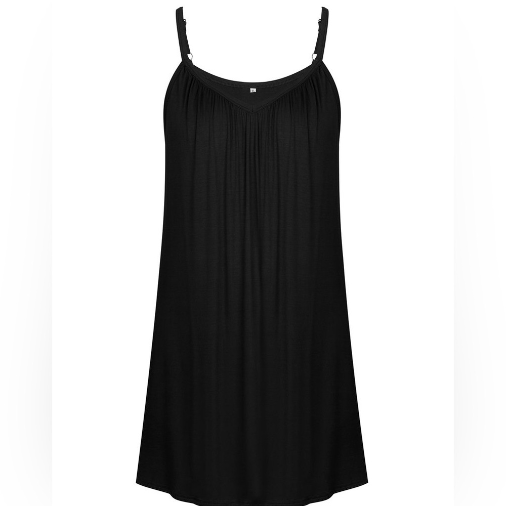 Plus Size Chemise Soft Sexy Sleepwear Pleated Nightgowns Loungewear nwt - Picture 4 of 8